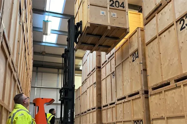 Move It Removals own storage facility in Essex